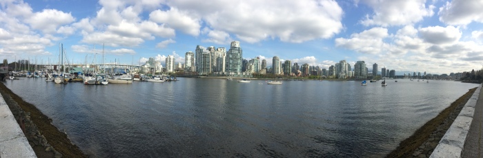 Vancouver from the south side sea wall